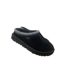 Kids UGG Tasman II Slipper - Black Suede, Size 13 [1019066K]